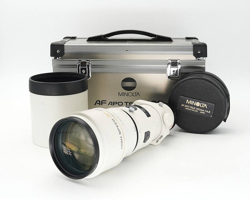 Minolta AF 400mm 4.5 APO G HS HighEnd A-Mount, Topzustand #30655**