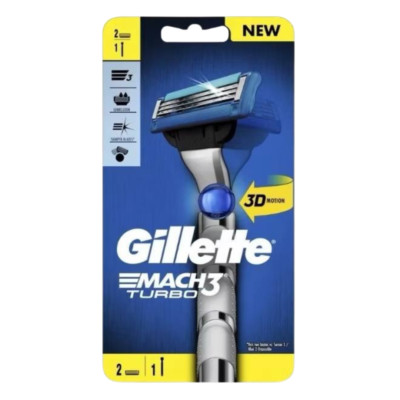 Gillete Mach 3 Turbo With 3D Motion