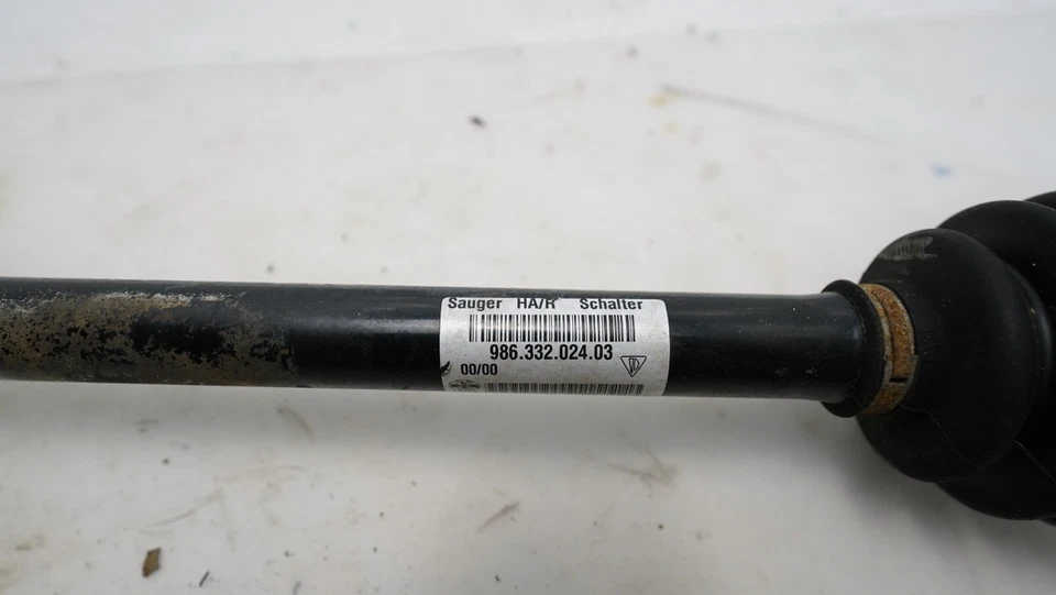 PORSCHE BOXSTER 1997-2002 5 VELOCIDADES TRANSMISIÓN MANUAL EJE TRASERO DERECHO CV EJE DE TRANSMISIÓN OE Foto 2 de 4