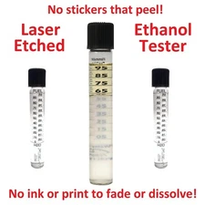 One Laser Etched Fuel Tester for Ethanol, E85, & Gasoline w/ LIFETIME WARRANTY!