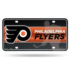 philadelphia flyers nhl ice hockey team logo license plate made in usa