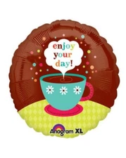 Enjoy Your Day Foil Helium Balloon 18 inches - ANAGRAM Party Decoration #17949