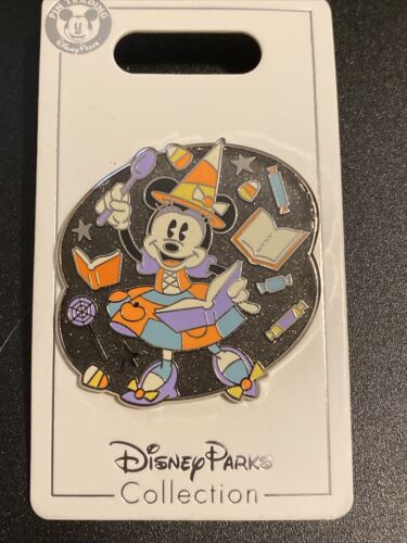 Disney Parks Collection *Candy Corn Witch Minnie* Halloween Trading Pin