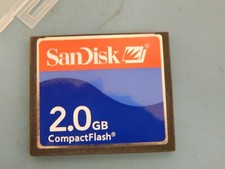 SanDisk 2GB CompactFlash I Card - OEM - SDCFB2048A10