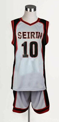 NEWKuroko's Basketball Kuroko no basuke Seirin Kagami Taiga No.10 Jersey Costume