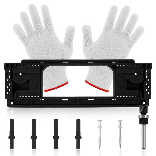 Door Jamb Hinge Jig Precise Door Hinge Mortiser Router Template Locator Kit ❂-