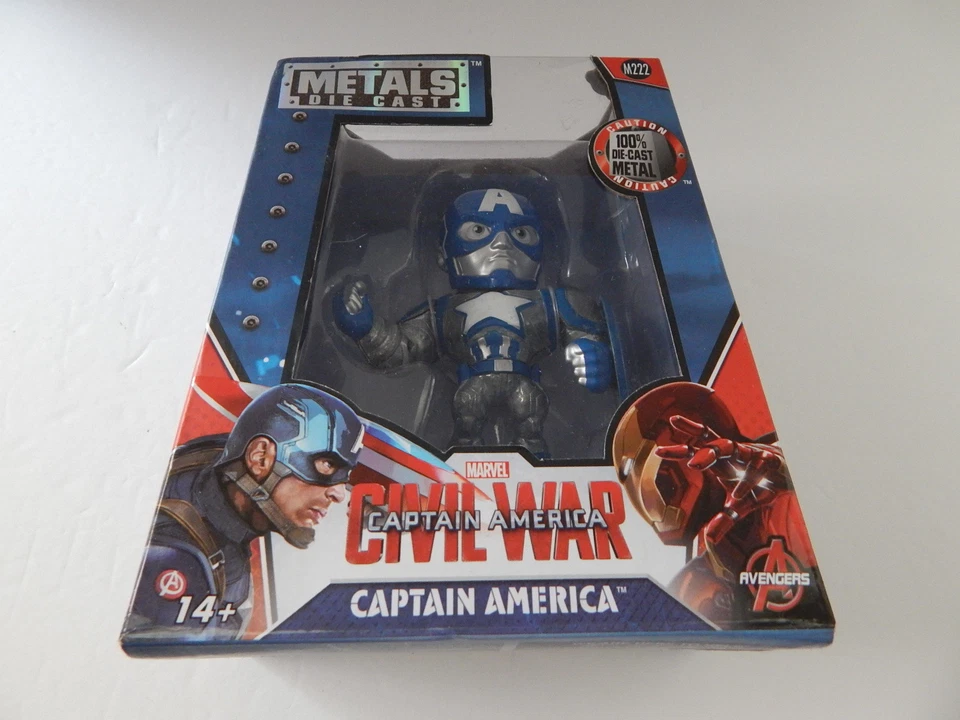 Jada Metals Die Cast Marvel 4" Película Figura Colección Múltiple Selección Nuevo Foto 4 de 4