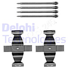 DELPHI Scheibenbremsbelag Zubehörsatz Für MERCEDES A209 C209 CL203 R171 01-11