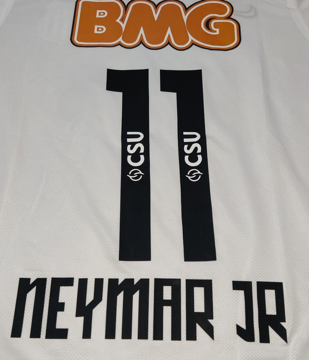 Santos FC Neymar Jr Lサイズ Nymar JR Retro Santos FC Black Soccer Kits XXXL/4XL, Long