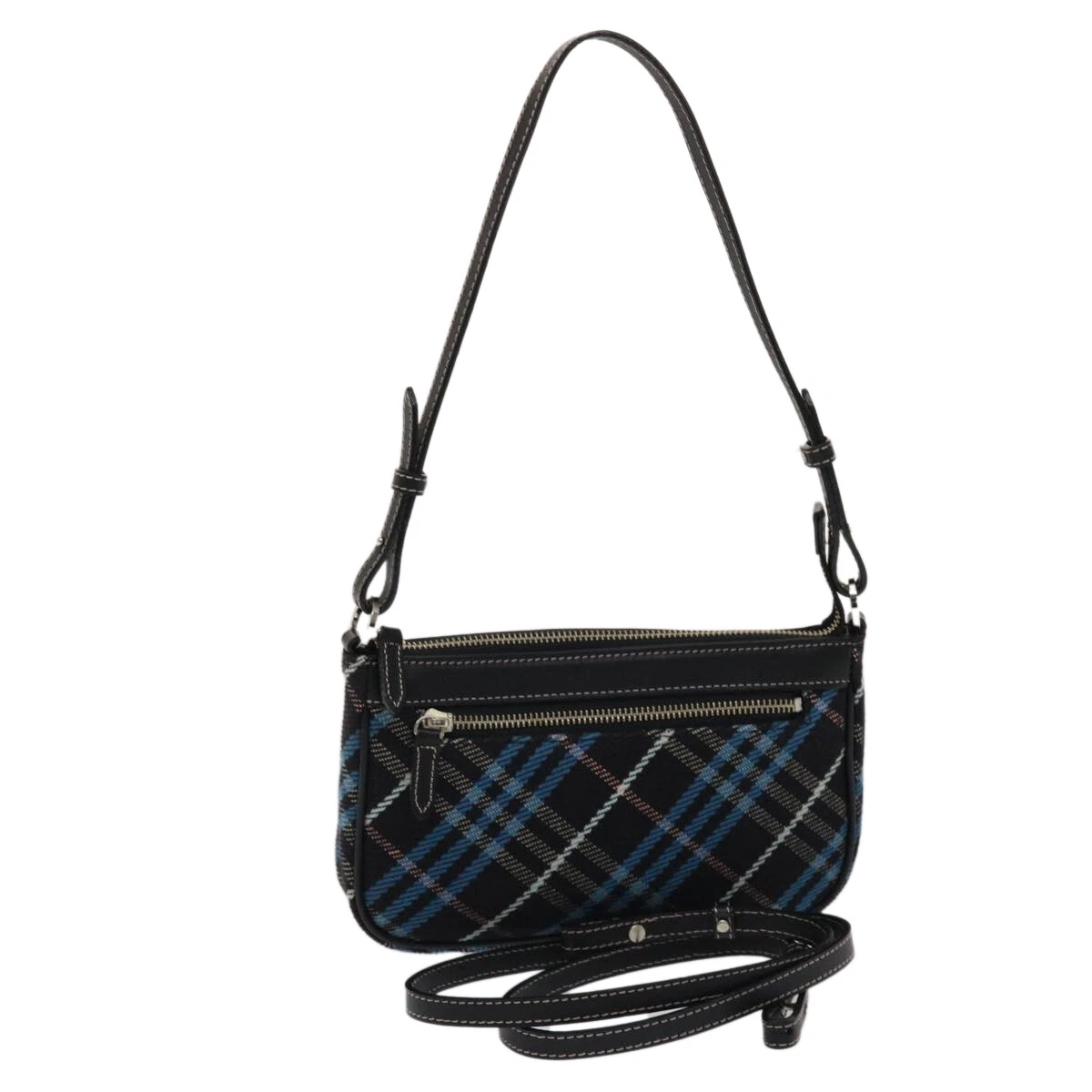Burberry blue shop label shoulder bag