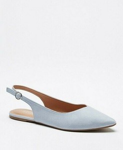 wide fit flat slingback shoes