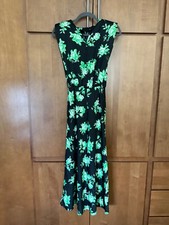 ASOS DESIGN sleeveless satin dress bold floral