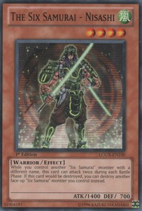 The Six Samurai - Nisashi - LCGX-EN230 - Common - Unlimited Edition x3 - Near Mi