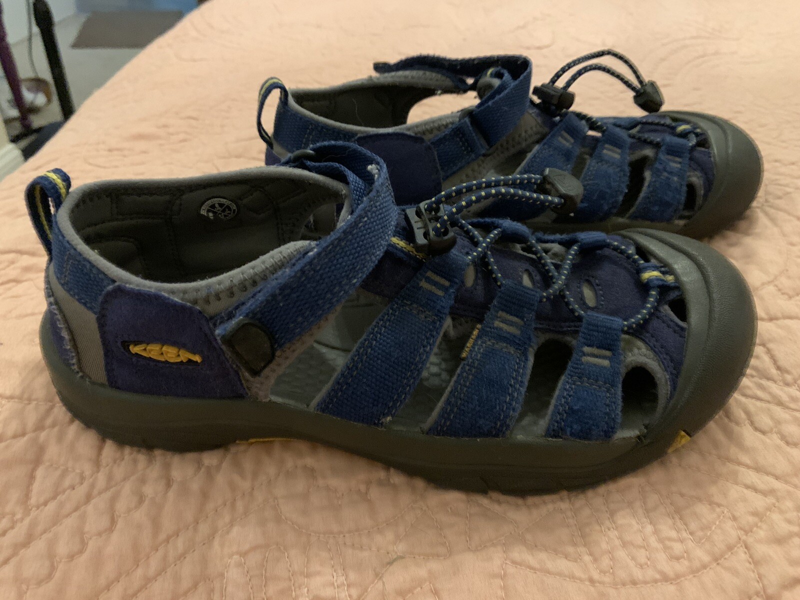 Sandali da trekking Keen da uomo Newport H2 taglia US 6 blu scarpe da trail acqua