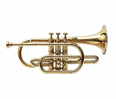 Sai Musical India, Cornet, Bb-Brass +FREE HARD CASE+MOUTHPIECE CORNET BRS