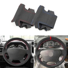 Leder Black Lenkrad Lenkradbezug Lenkradhülle For Mercedes Benz M-Class W163 97