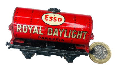 Modelleisenbahn Zug Coach Esso Hornby Dublo Meccano Vintage Metall ra