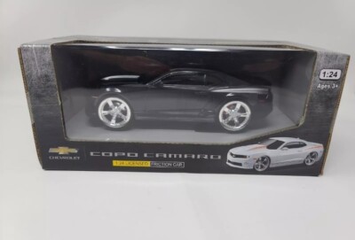 Chevrolet Copo Camaro Friction Car Power Series Black 1:24 .