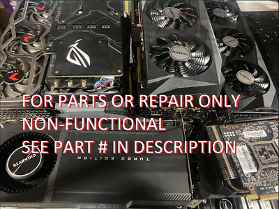Bad PowerColor AXRX 6800XT 16GBD6-3DHR-OC Video Graphics Card As-Is