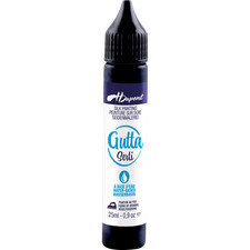H Dupont 6x Gutta/Serti auf Wasserbasis, 25ml, Schwarz - Schwarz DU0630025100C