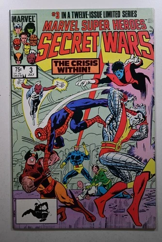 Marvel Super-Heroes Secret Wars #3 (July 1984) Beautiful NM Condition!