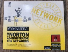 Symantec Norton Administrator for Networks Node 5 ver 15 Windows DOS Macintosh