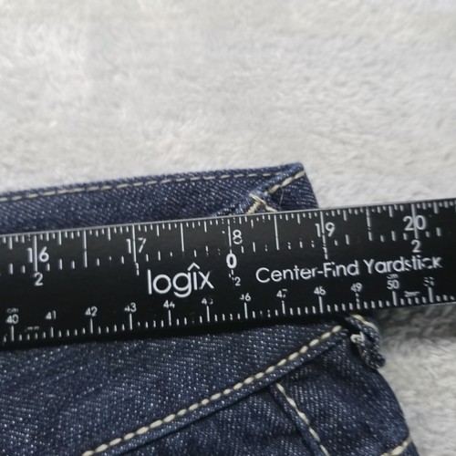 True Religion Jeans Herren 38x34 Blau Joey Super T Straight Pattentaschen Denim - Bild 7 von 11