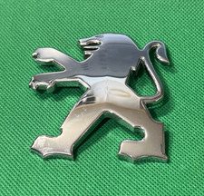 Peugeot Lion Grille Emblem 9648299780 75 X 73 Mm
