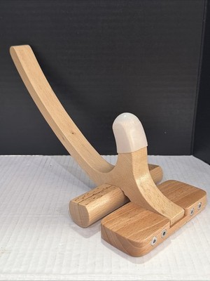 Aletha Hip Hook Psoas Release Self Massage Tool Natural Wood NEW
