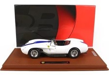  BBR BBRC1855C Ferrari 250 Testarossa 1957 White 1 18 Scale Diecast Model 