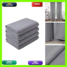 SUPERIOR Solid Blackout Curtains, Thermal Insulated Drapes Bedroom, Living