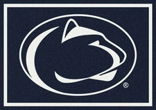 5x8 Milliken Penn State Nittany Lions NCAA Spirit Area Rug - Approx 5'4"x7'8"
