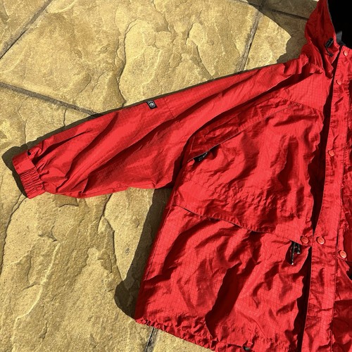 Timberland Performance waterproof light weight Coat red true size fits XXXL - Picture 3 of 18