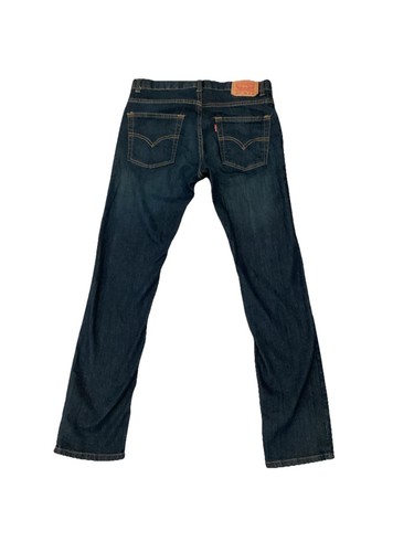 Levi's 511 Slim Jeans 18Reg 29x29 Blue Denim Dark Wash - EXCELLENT CONDITION - Picture 5 of 9
