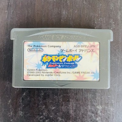 Pokemon Pinball Ruby & Sapphire, Nintendo Gameboy Advance 2003, Japan-Ver....