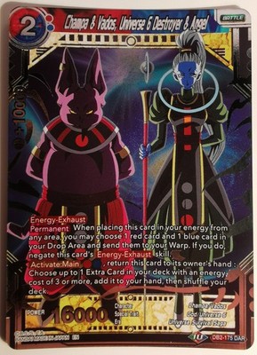 Champa & Vados, Universe 6 Destroyer & Angel DAR Foil: Dragon Ball Super Card