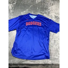Men’s Dodgers 2XL Royal Blue Maxxim Sports Short Sleeve Jersey – Excellent 