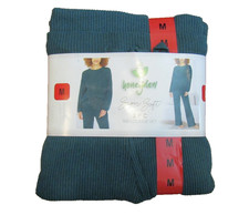 Honeydew Womens Super Soft Rib Lounge Pant L/S Shirt Set of 2 Thyme Sz M NWT