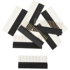 Gold Plated 2x20 Extra Tall Header for Raspberry Pi 3