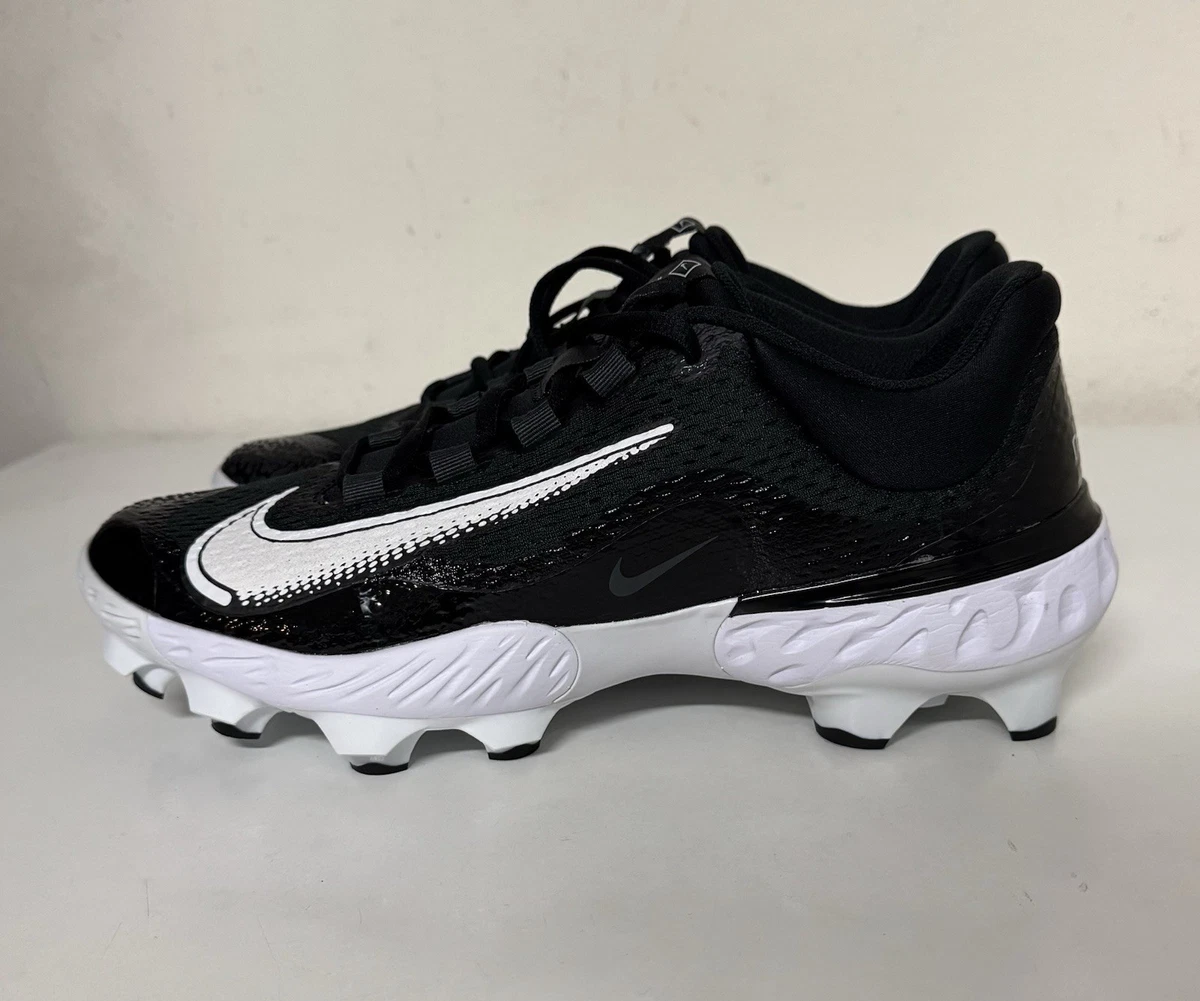 Preços baixos em Nike Alpha Huarache Elite 4 Low White Black Blue