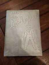 1952 Lumberjack Springhill Louisiana High School Yearbook Annual