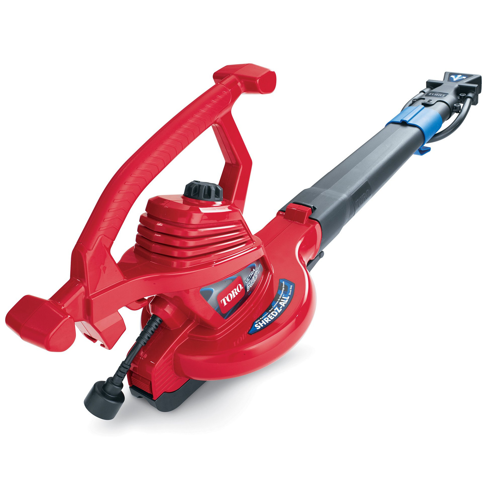 Toro 51621 UltraPlus Leaf Blower Vacuum, Variable-Speed (up to 250 mph) with ...