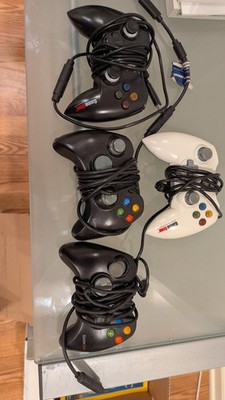 GameStop Wired Controller Microsoft Xbox 360 Black Model BB-070 Untested As-Is
