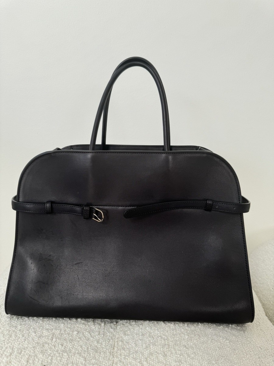 SOLDOUT RARE The Row Margaux 15 Belted Saddle Leather | eBay