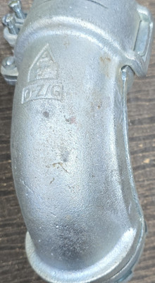 O-Z/Gedney 90° Flexible Metal Conduit Fittings, Silver, Conduit Accessory - 