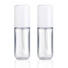 Travel Spray Bottles 40ml 1.35oz Refillable Fine Mist Plastic Perfume Atomizer