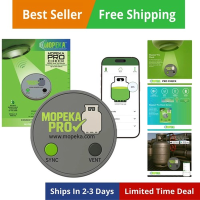 #ad Pro Check Sensor Wireless Propane Tank Magnetic Sensor Level Indicator Pr... $109.49