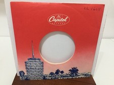 CAPITOL 7" VINYL RECORD SLEEVE VERY GOOD CONDITION