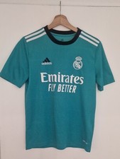 REAL MADRID 2021/2022 FOOT 3eme Maillot ADIDAS Taille 13/14Y/164 13 14 Ans