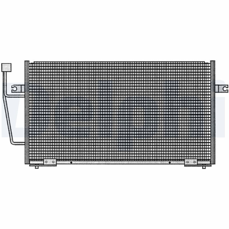 TSP0225204 DELPHI CONDENSER, AIR CONDITIONING FOR VOLVO